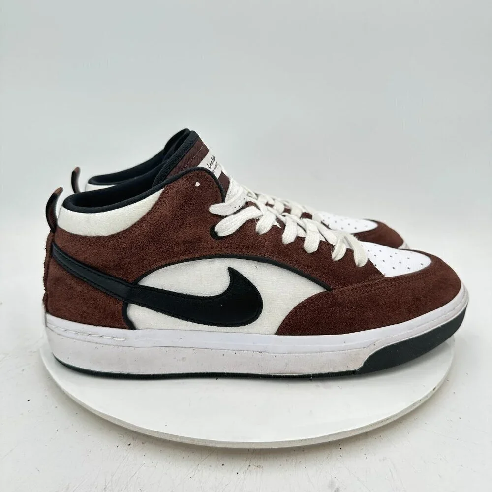 Nike React Leo Sb Men Size 12 DX4361-201 Light Chocolate Training Shoes